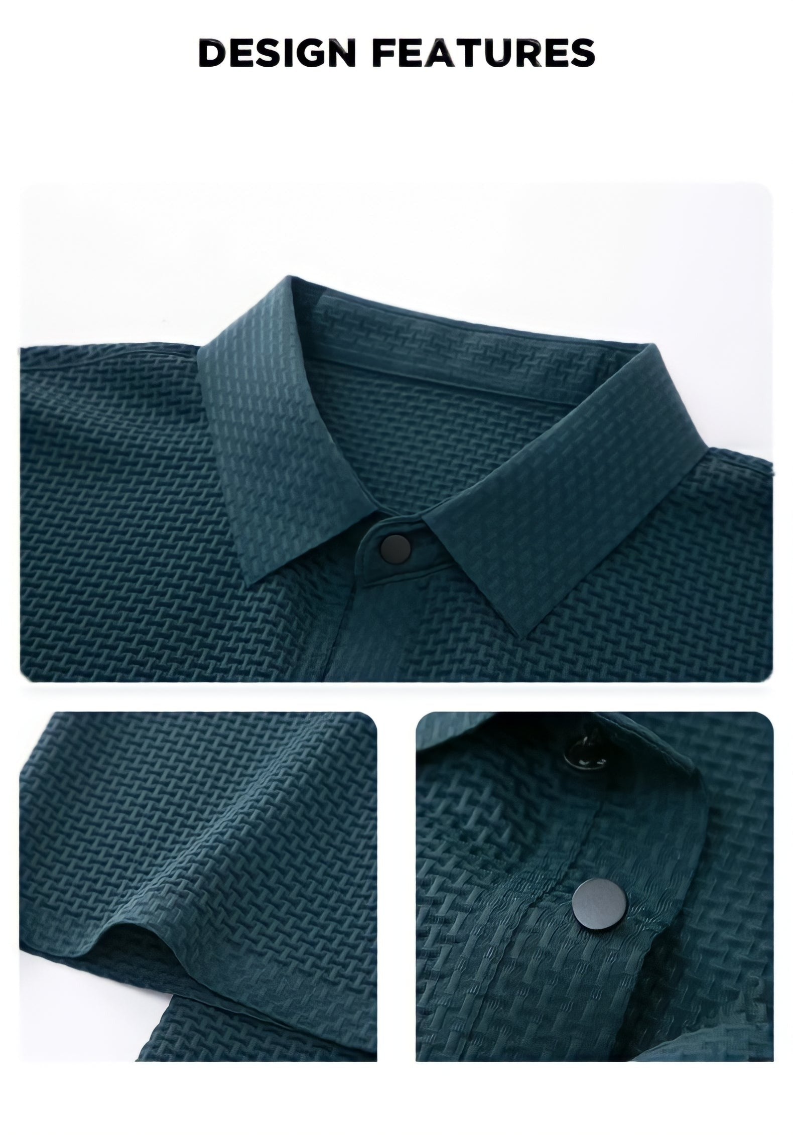 Premium Textured Slim Fit Polo Shirt
