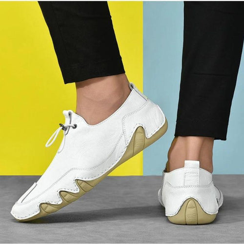 Alonso - Stylish Leather Sneakers with Adaptfit Technology