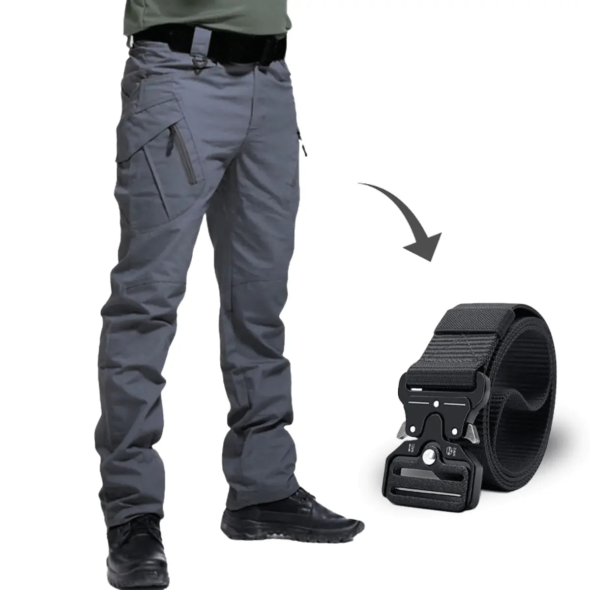 Combat-Ready Tactical Pants (Includes Free Tactical Belt) – Equip Yourself for Adventure!
