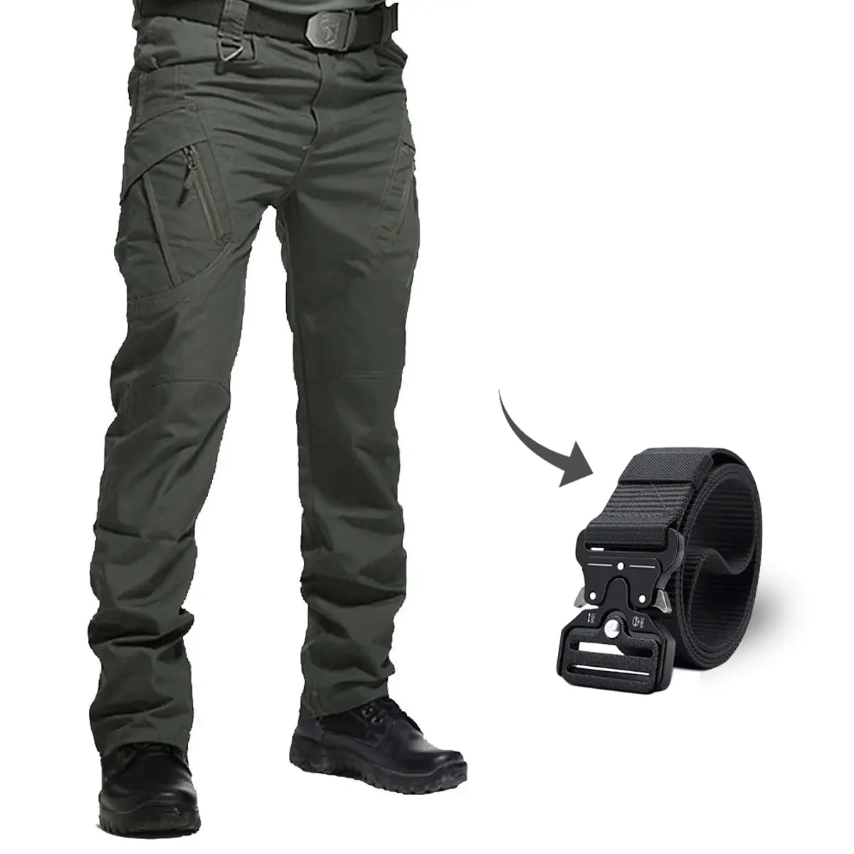 Combat-Ready Tactical Pants (Includes Free Tactical Belt) – Equip Yourself for Adventure!