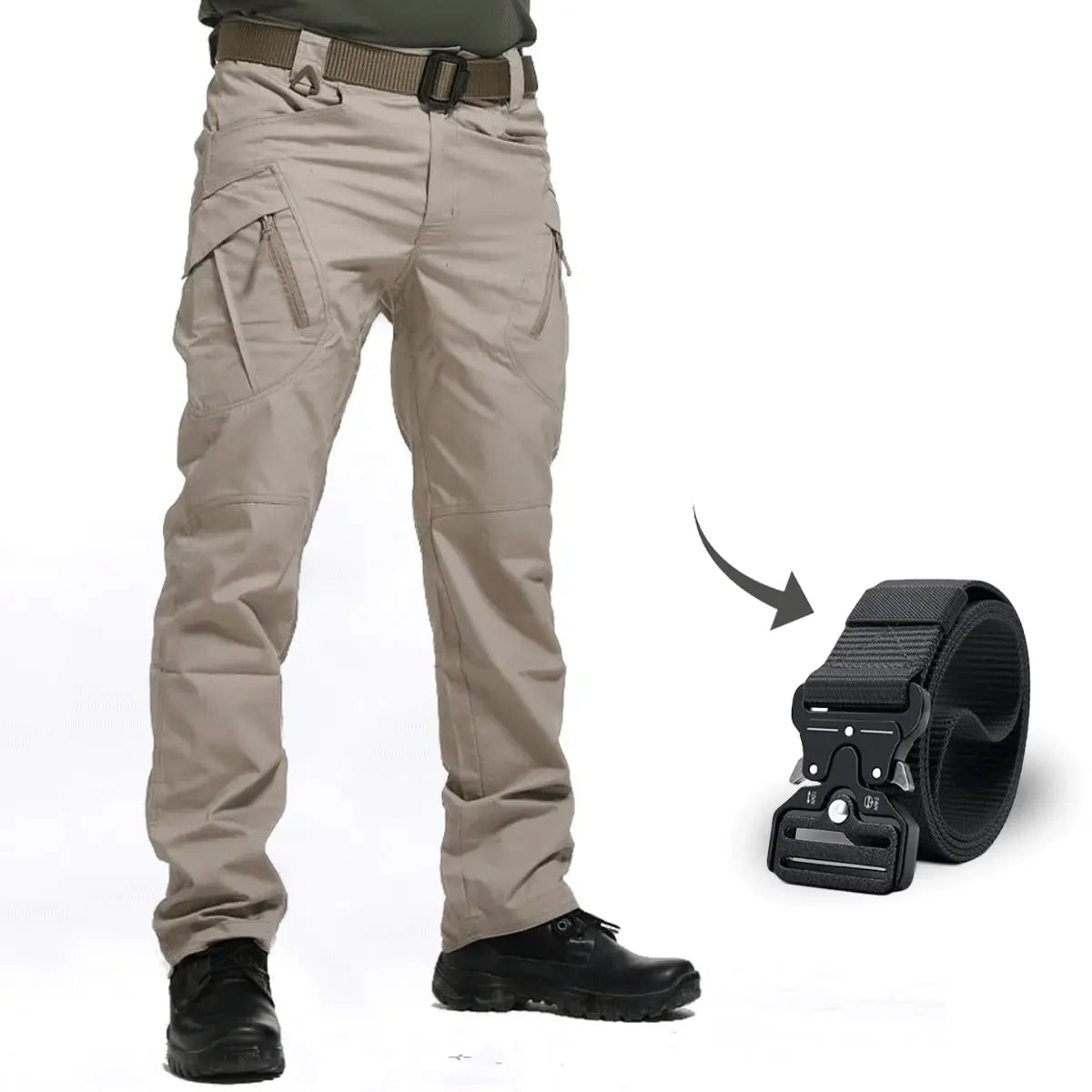 WarriorWear® Tactical Combat Trousers with Complimentary Tactical Belt