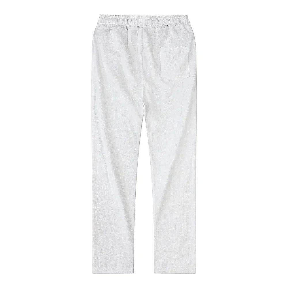 Poli - Men's Lightweight Linen Trousers for a Perfect Summer